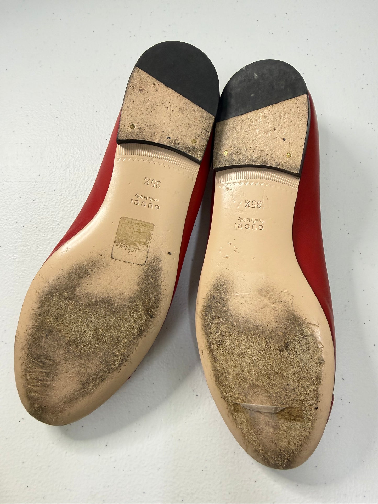 GUCCI Marmont GG Ballet Flat Shoes