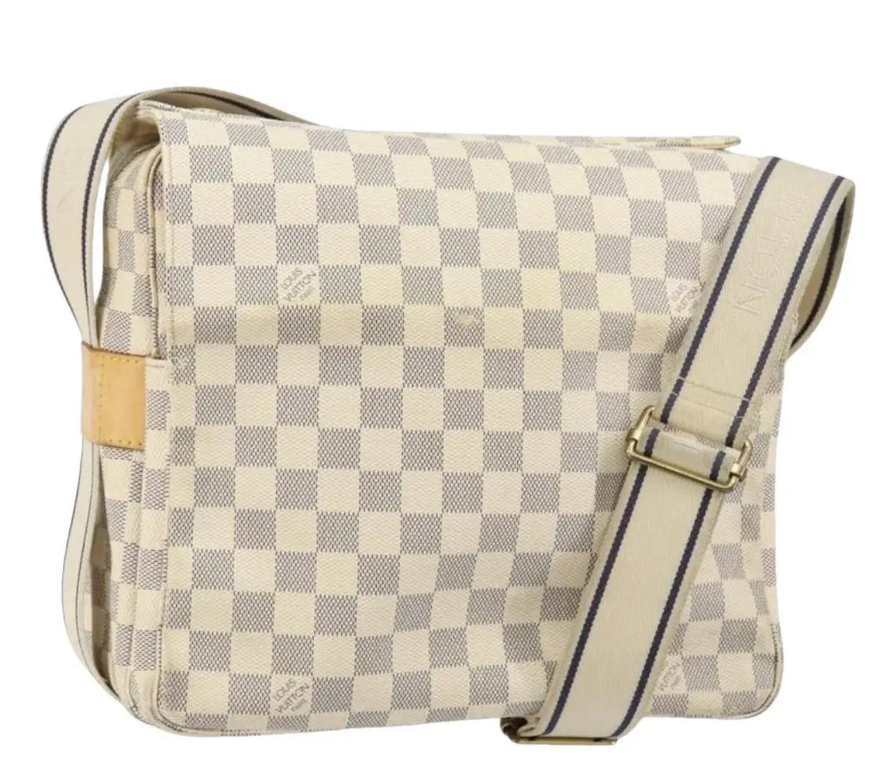 LOUIS VUITTON Naviglio Azur Damier Canvas
