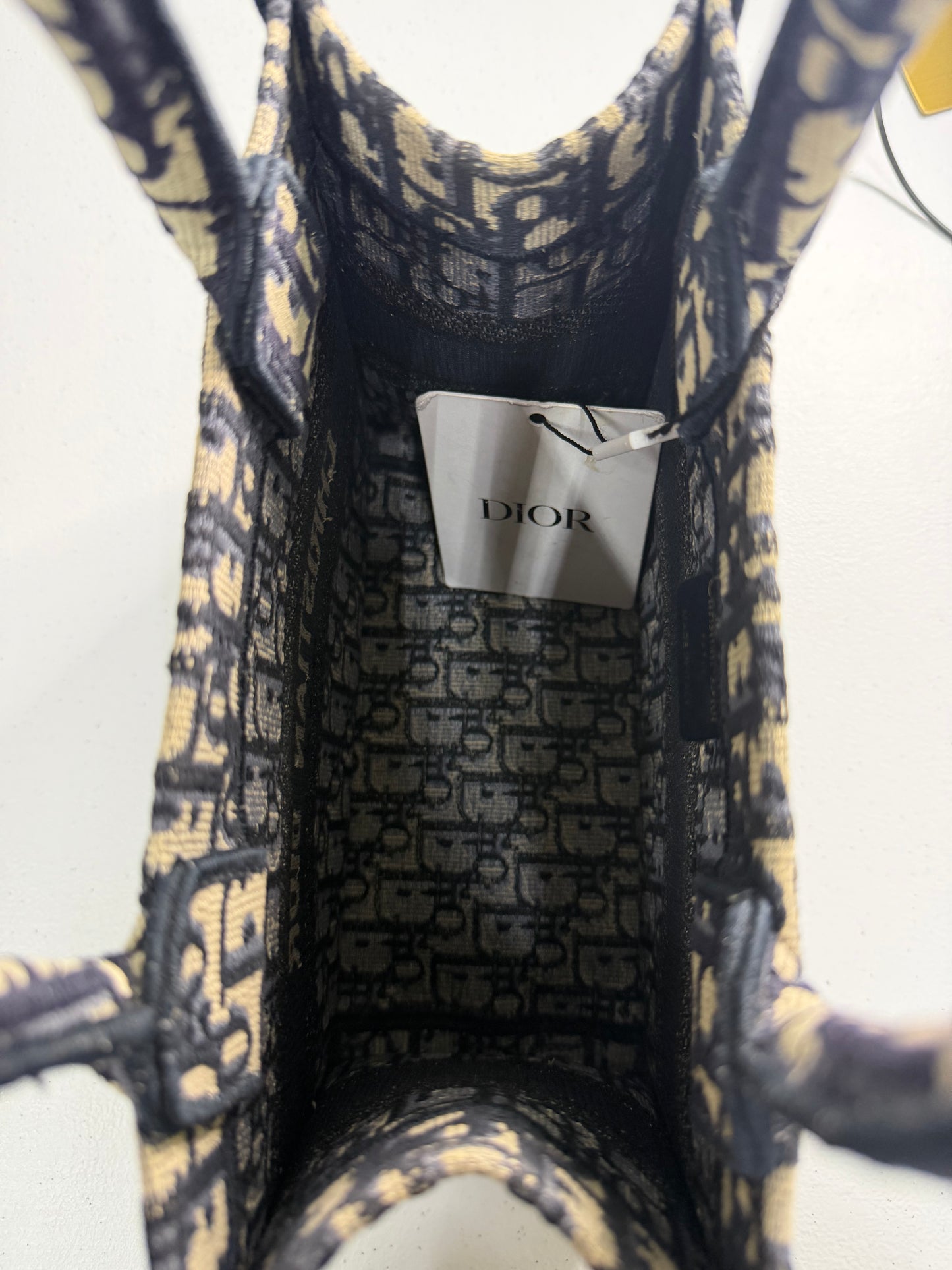 CHRISTIAN DIOR Oblique Canvas Small