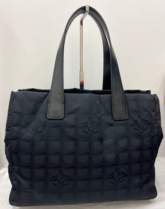 CHANEL Travel Ligne Tote Black