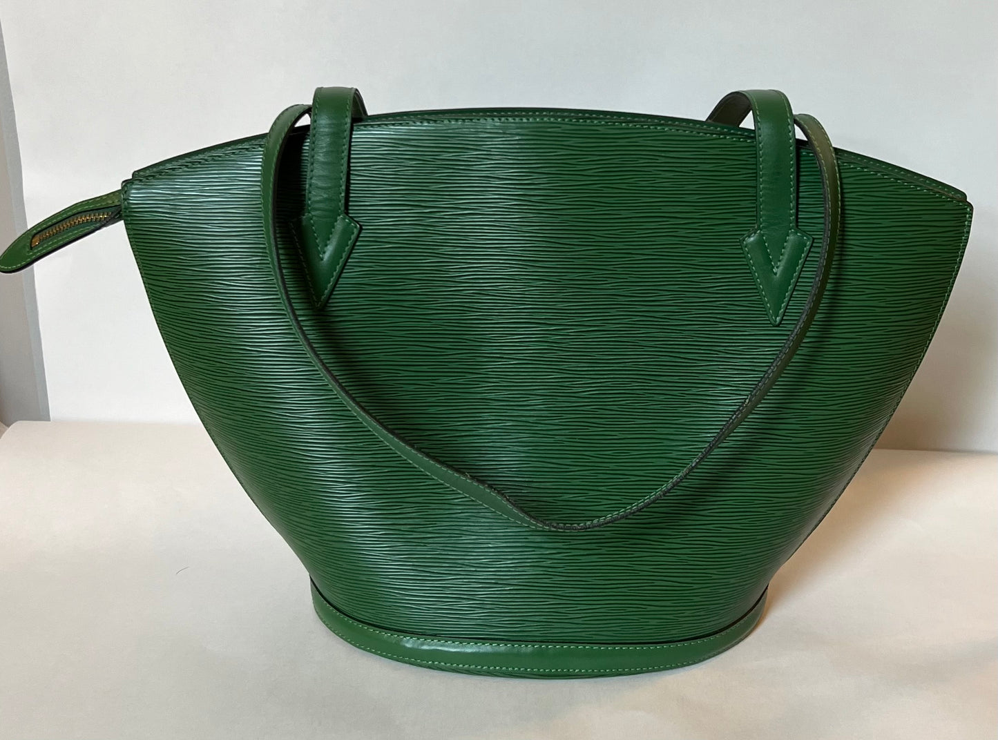 LOUIS VUITTON Saint Jacques Epi Green GM
