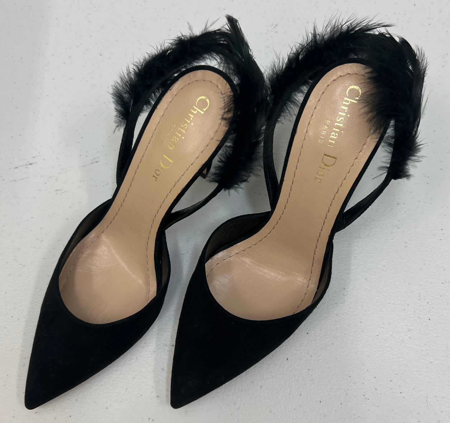 CHRISTIAN DIOR Ethnie Suede Feather