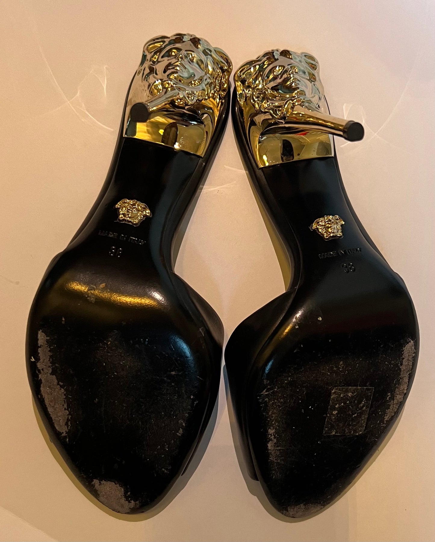 VERSACE Medusa Heels Slide