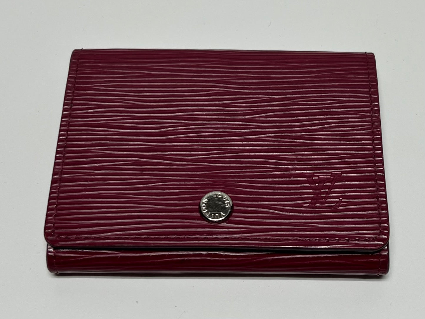LOUIS VUITTON EPI Leather Business cardholder