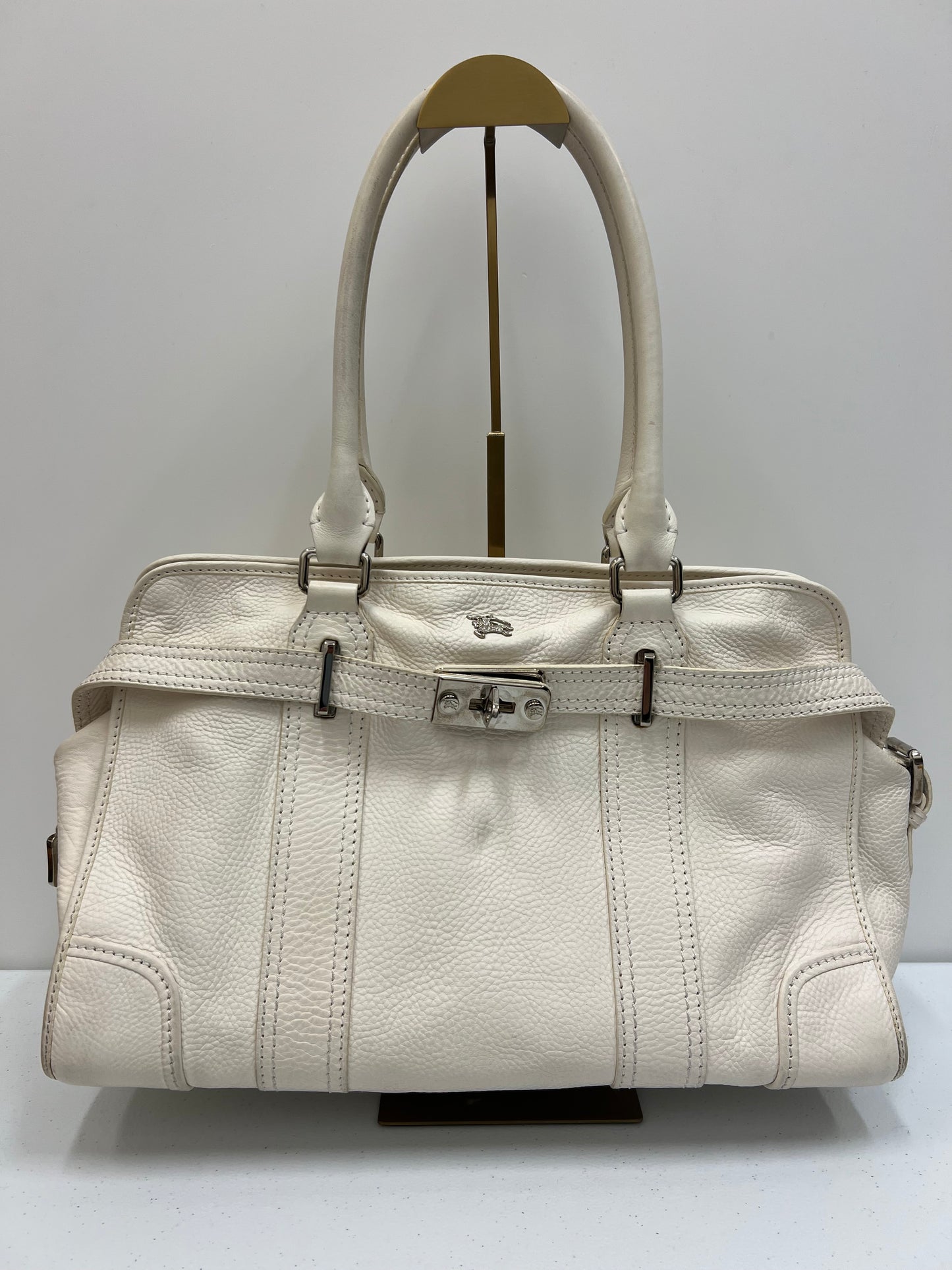Burberry Tote Cream Pony