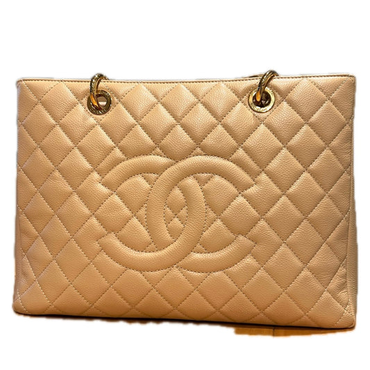 CHANEL GST Cambon beige