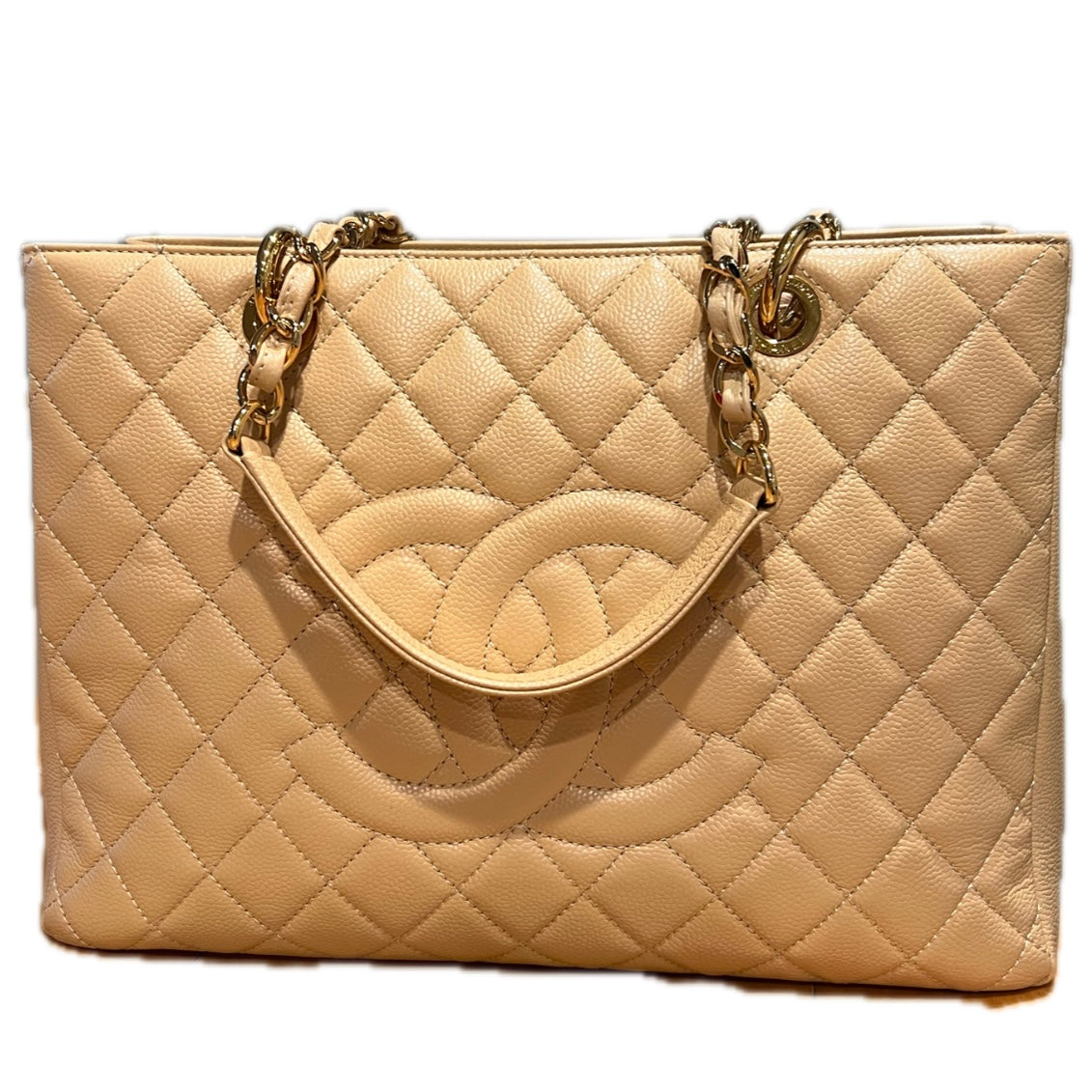 CHANEL GST Cambon beige