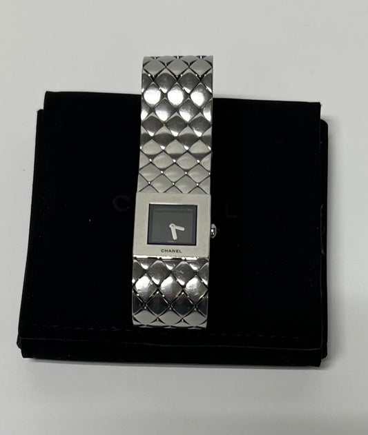 CHANEL Matelasse Stainless Steel Watch