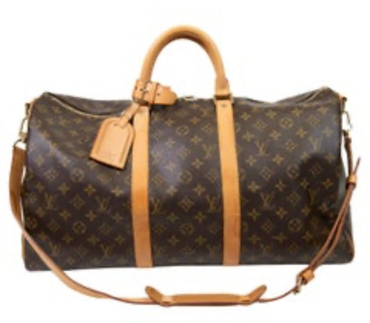 LOUIS VUITTON Keepall Bandouliere 55 Monogram