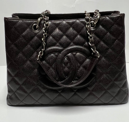 CHANEL Grand Shopping Tote Brown (GST)