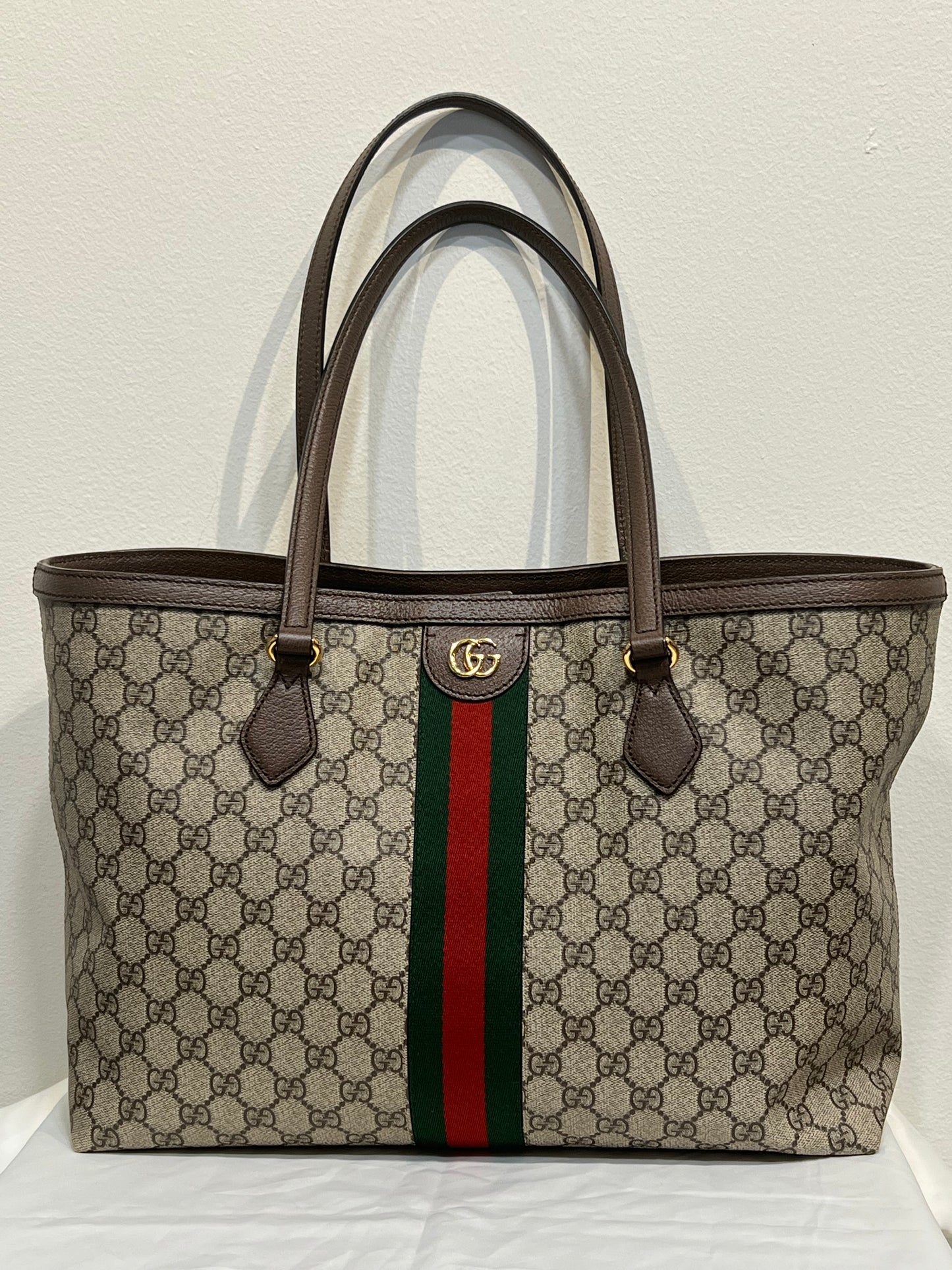 GUCCI Ophidia GG Canvas Tote