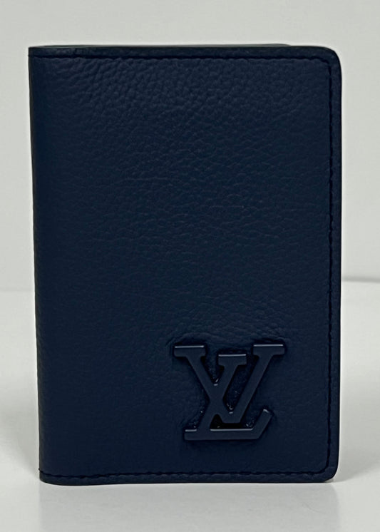 LOUIS VUITTON Pocket Organizer Blue