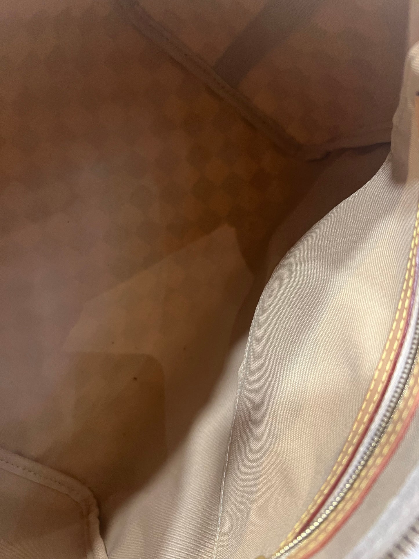 LOUIS VUITTON Speedy 30 Bandoulière Azur Damier