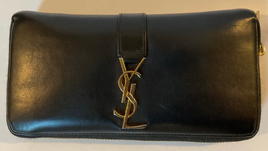 YSL Saint Laurent Zip Wallet