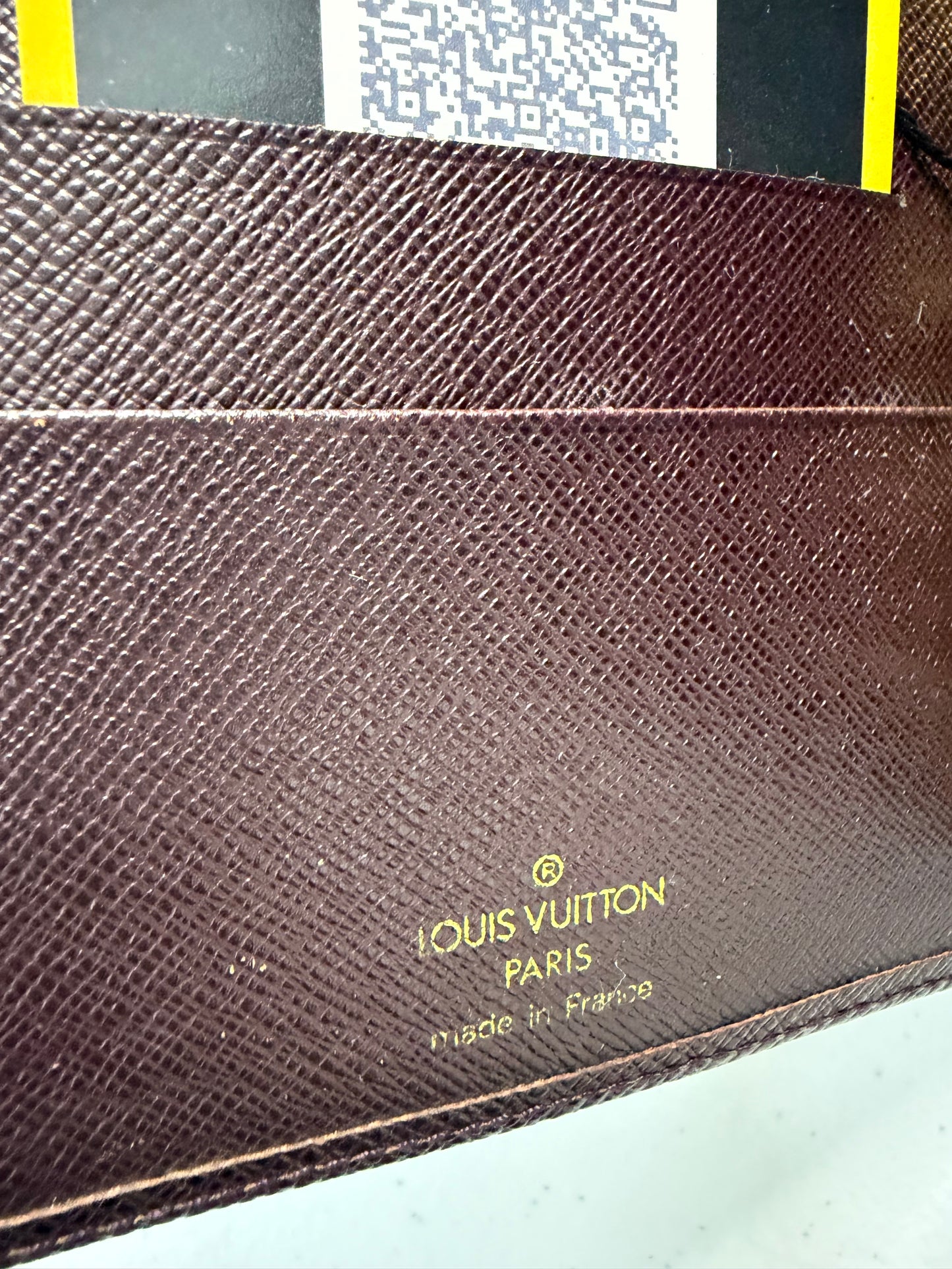 LOUIS VUITTON Agenda MM Brown Epi Leather