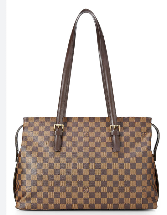 LOUIS VUITTON Damier Ebene Canvas Chelsea