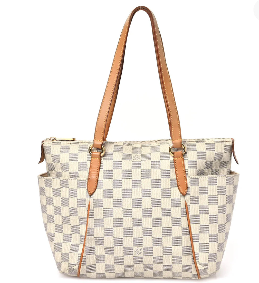 LOUIS VUITTON Totally PM Azur Damier
