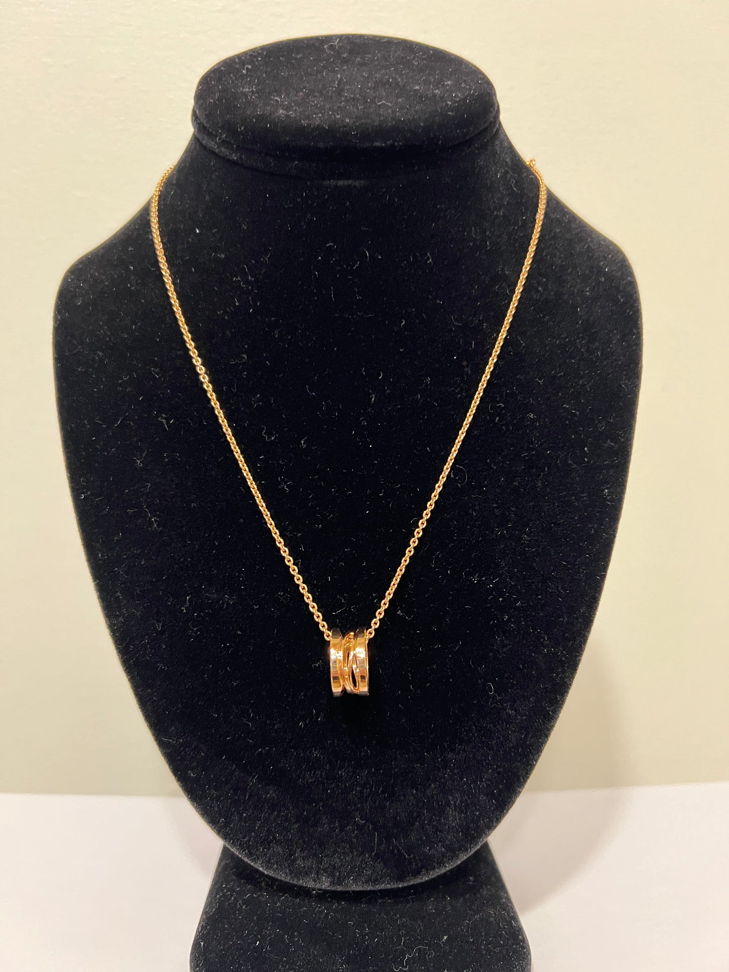 BVLGARI B.zero1 Necklace 18k Rose gold