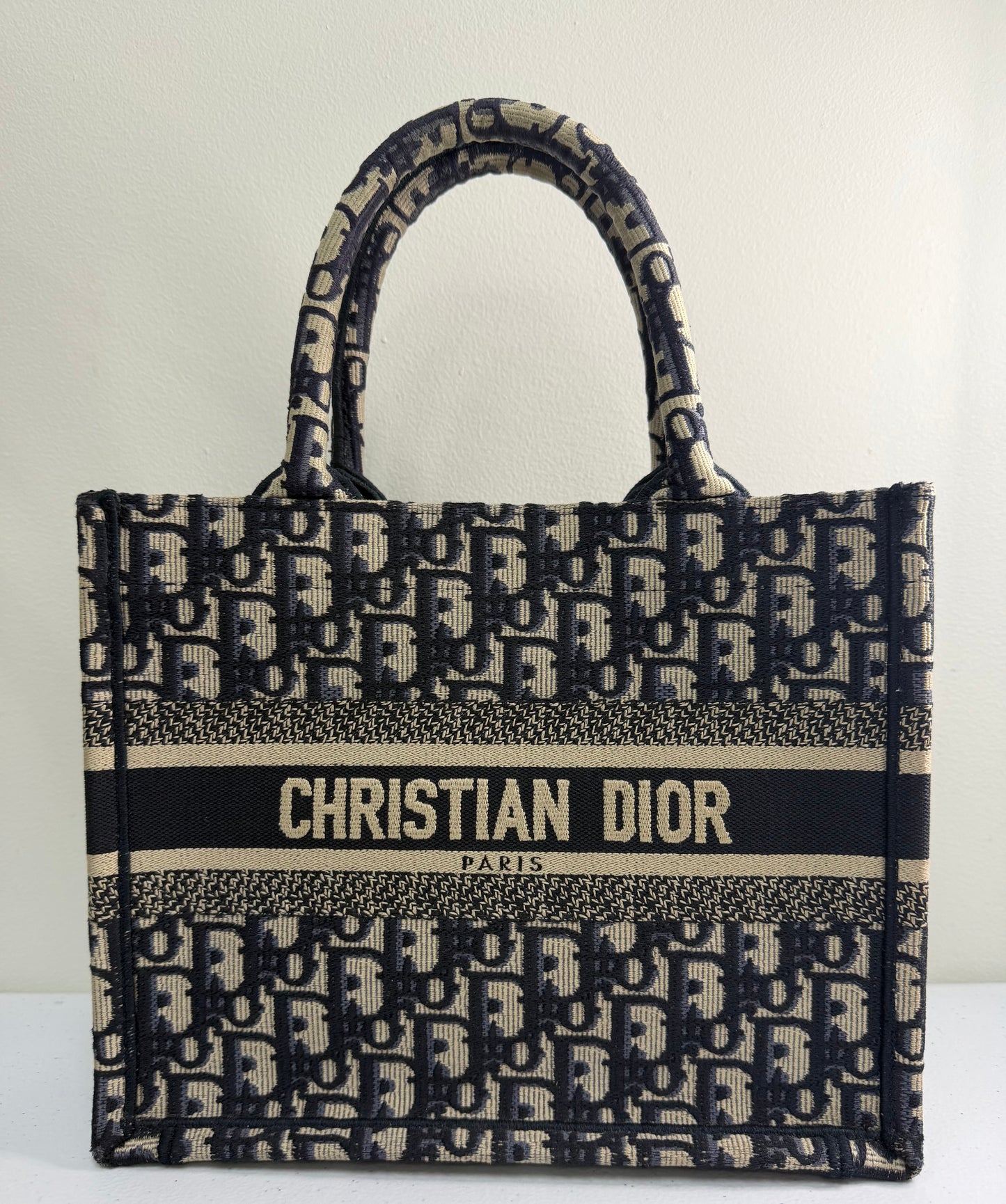 CHRISTIAN DIOR Oblique Canvas Small