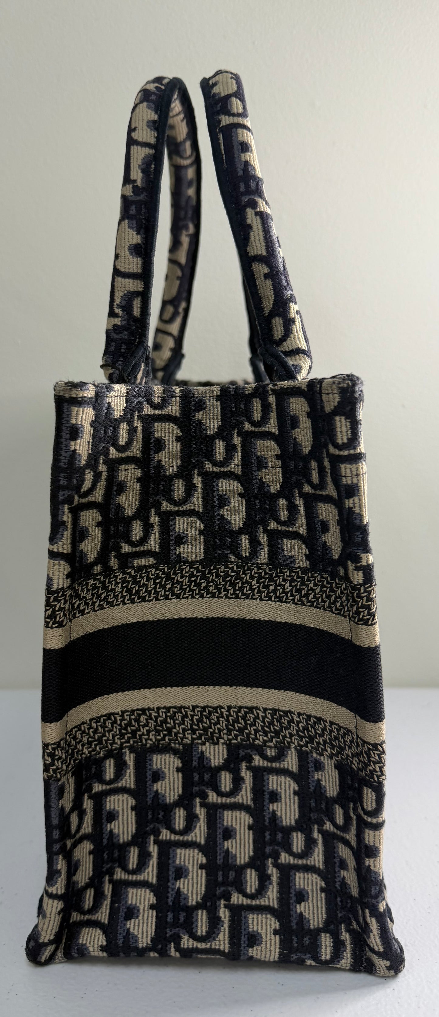 CHRISTIAN DIOR Oblique Canvas Small