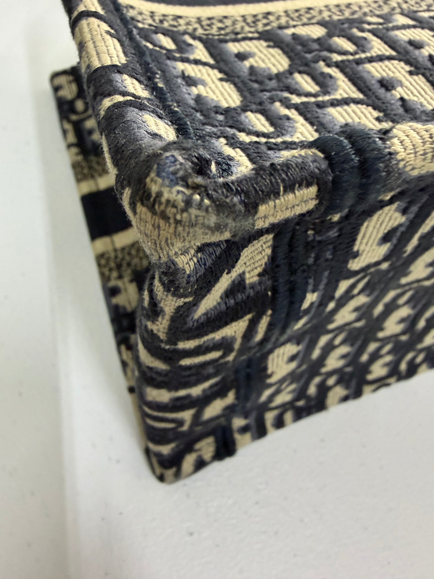 CHRISTIAN DIOR Oblique Canvas Small