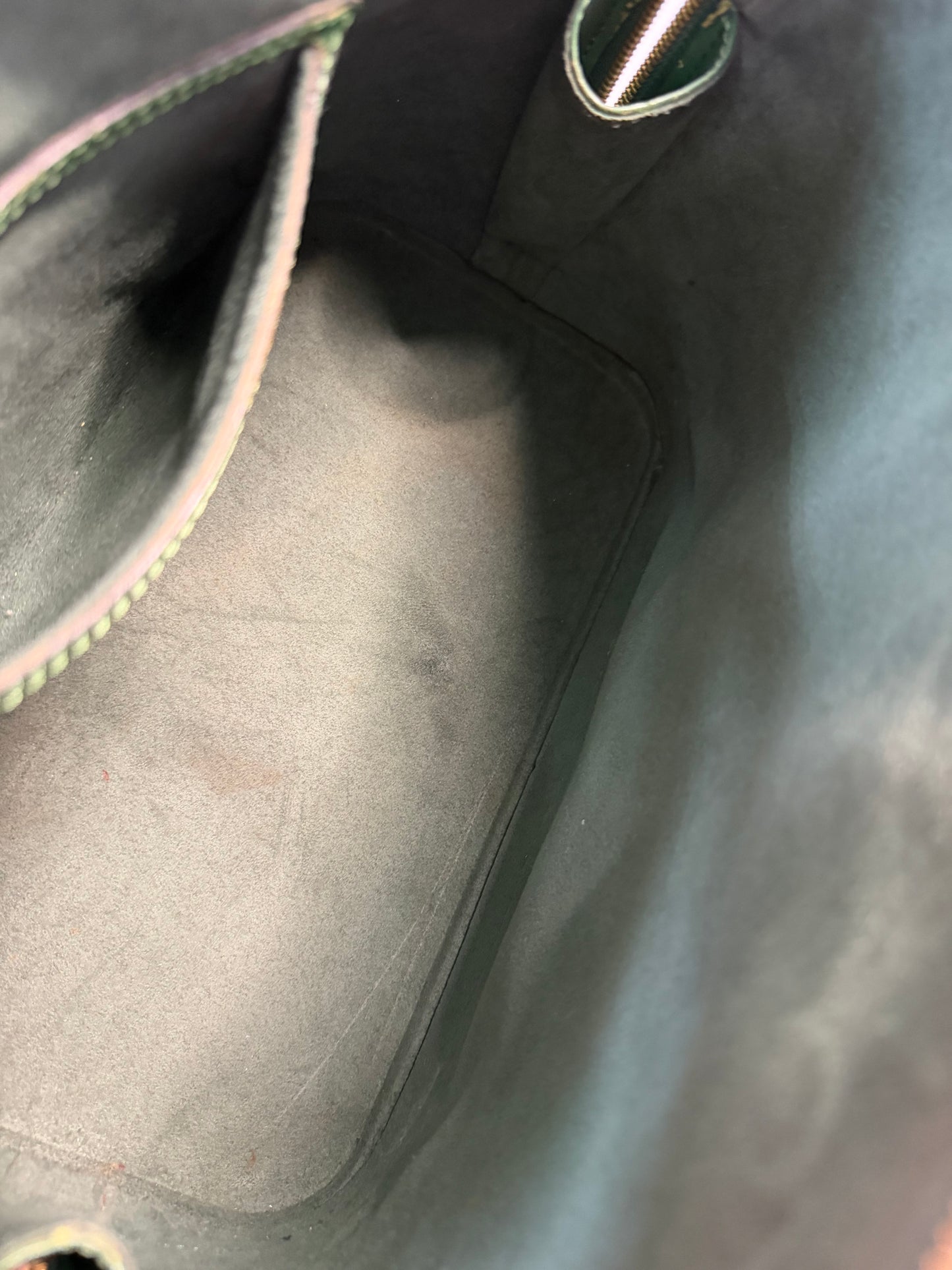 LOUIS VUITTON Alma Epi Green PM