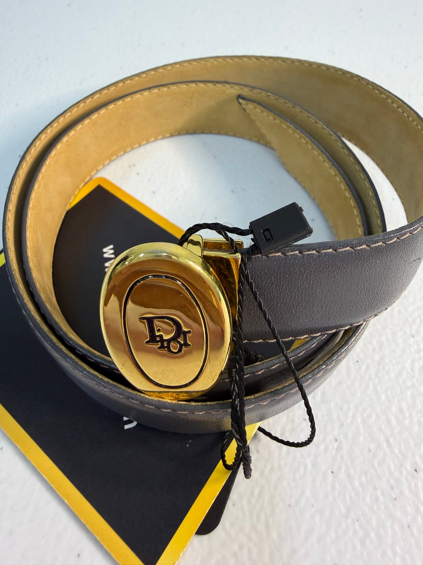 Dior Gray Belt - Small