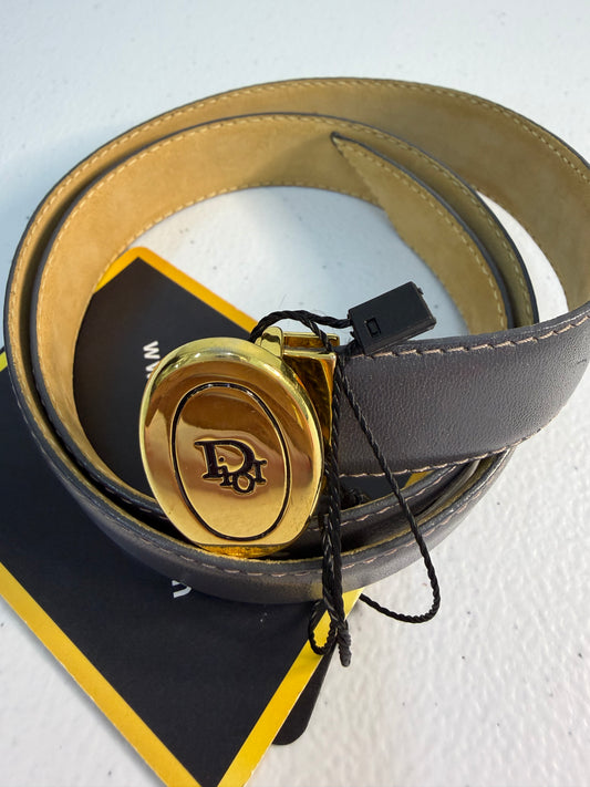 Dior Gray Belt - Small