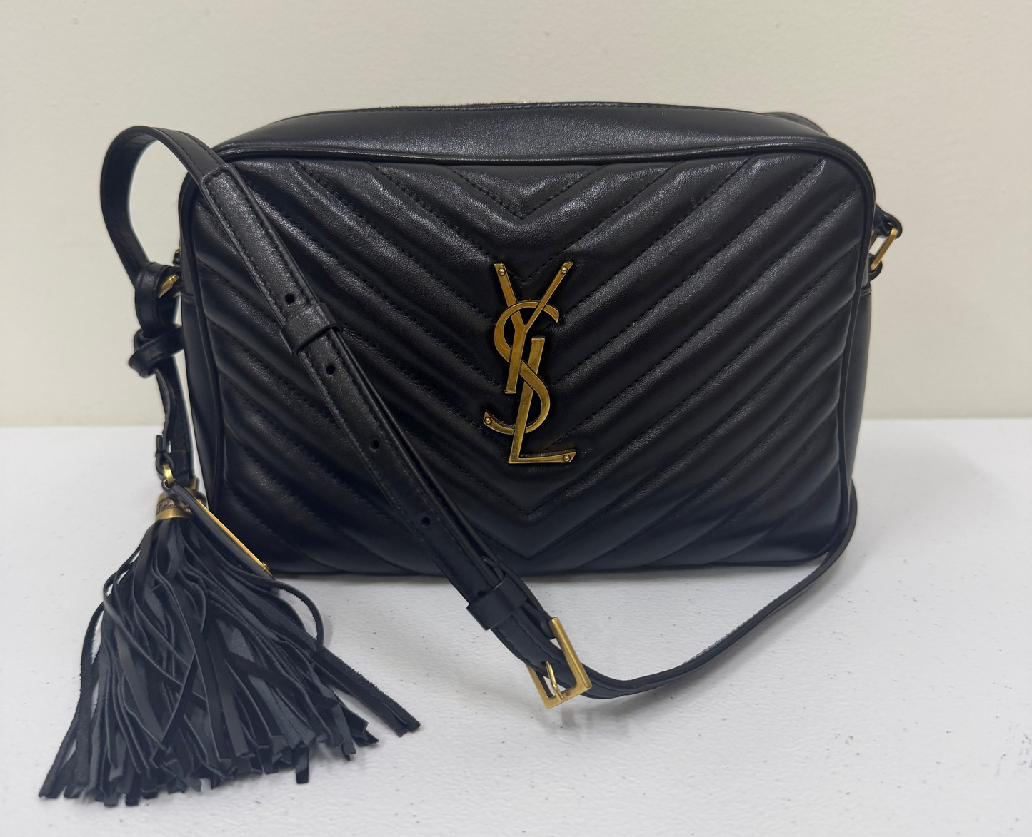 SAINT LAURENT Calfskin Matelasse