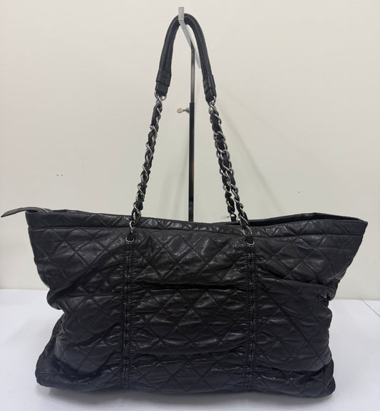 CHANEL Quilted Paris-Biarritz Tote