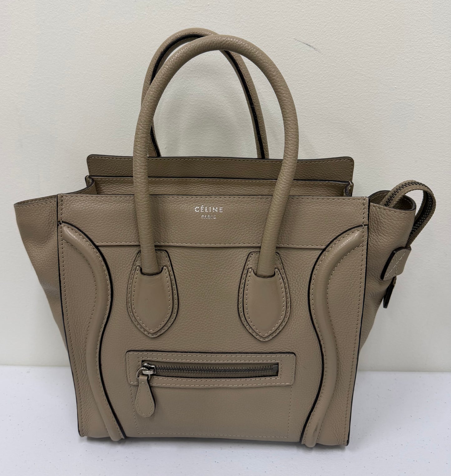 CÉLINE Luggage Micro Leather