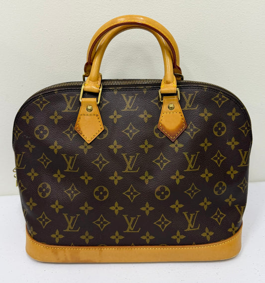 LOUIS VUITTON Alma MM Monogram Canvas