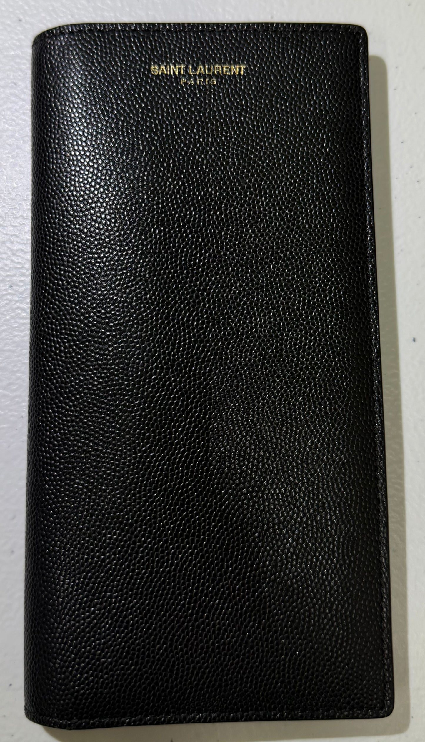 SAINT LAURENT Grained -Leather Wallet