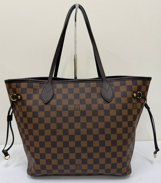 LOUIS VUITTON Neverfull MM Damier Ebene