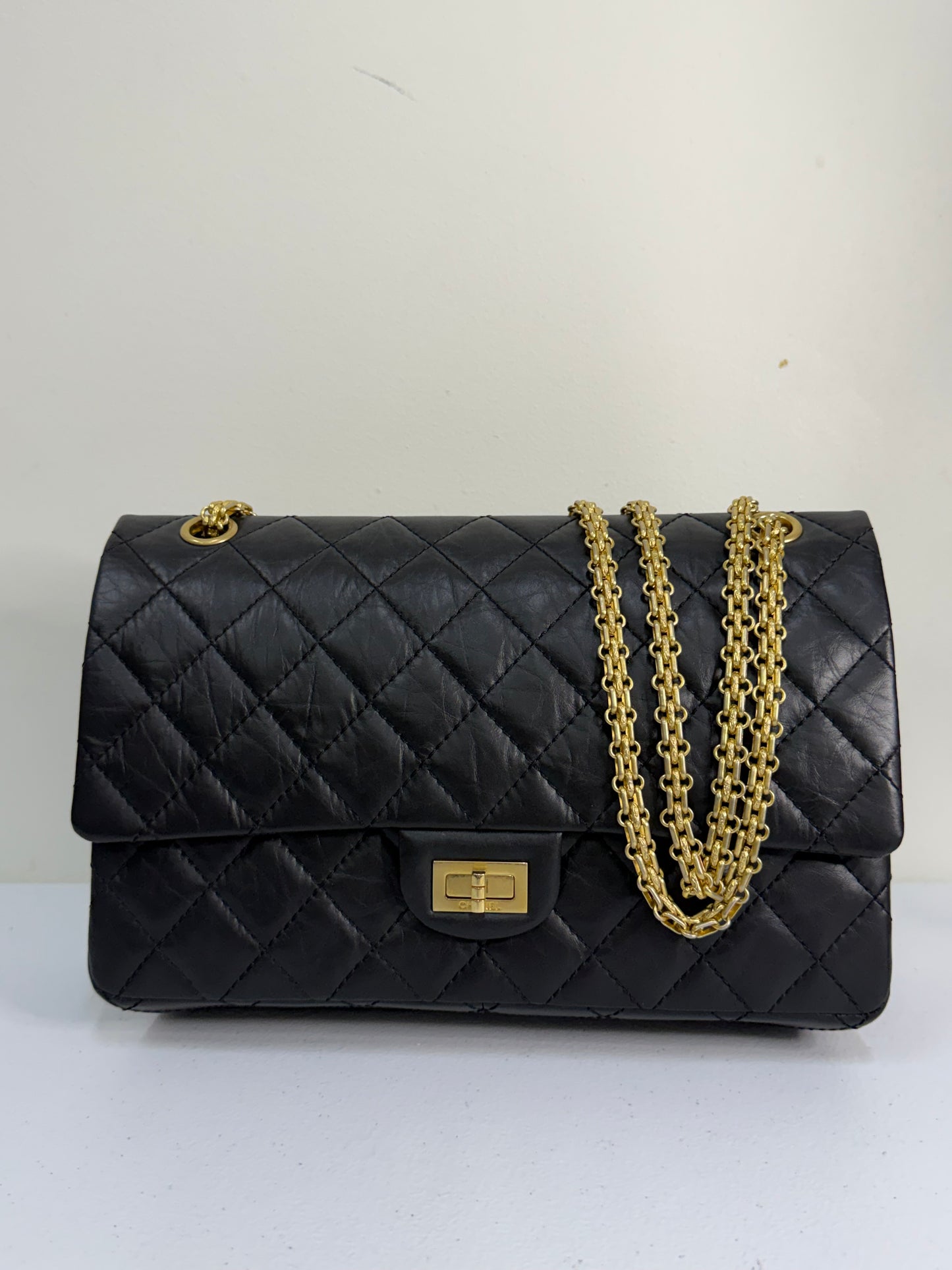 CHANEL 2.55 Reissue Double Flap Aged Calfskin