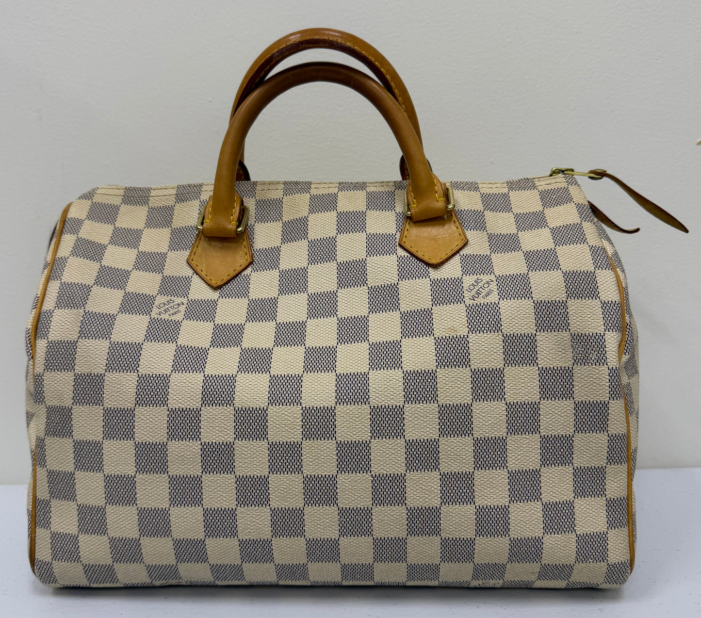 LOUIS VUITTON Speedy 30 Azur Damier
