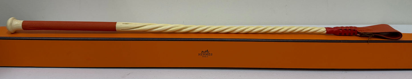 HERMÈS Braided Riding Horse Whip