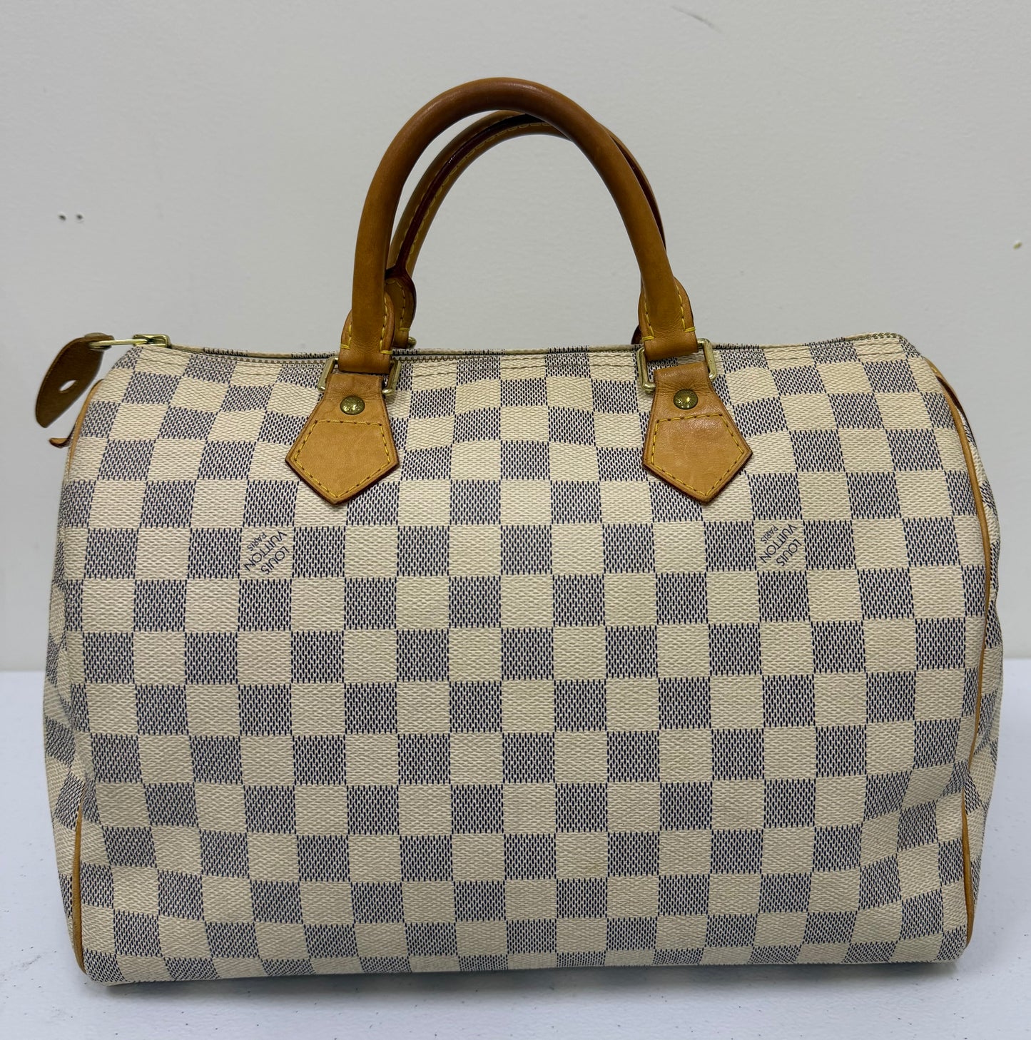 LOUIS VUITTON Speedy 30 Azur Canvas