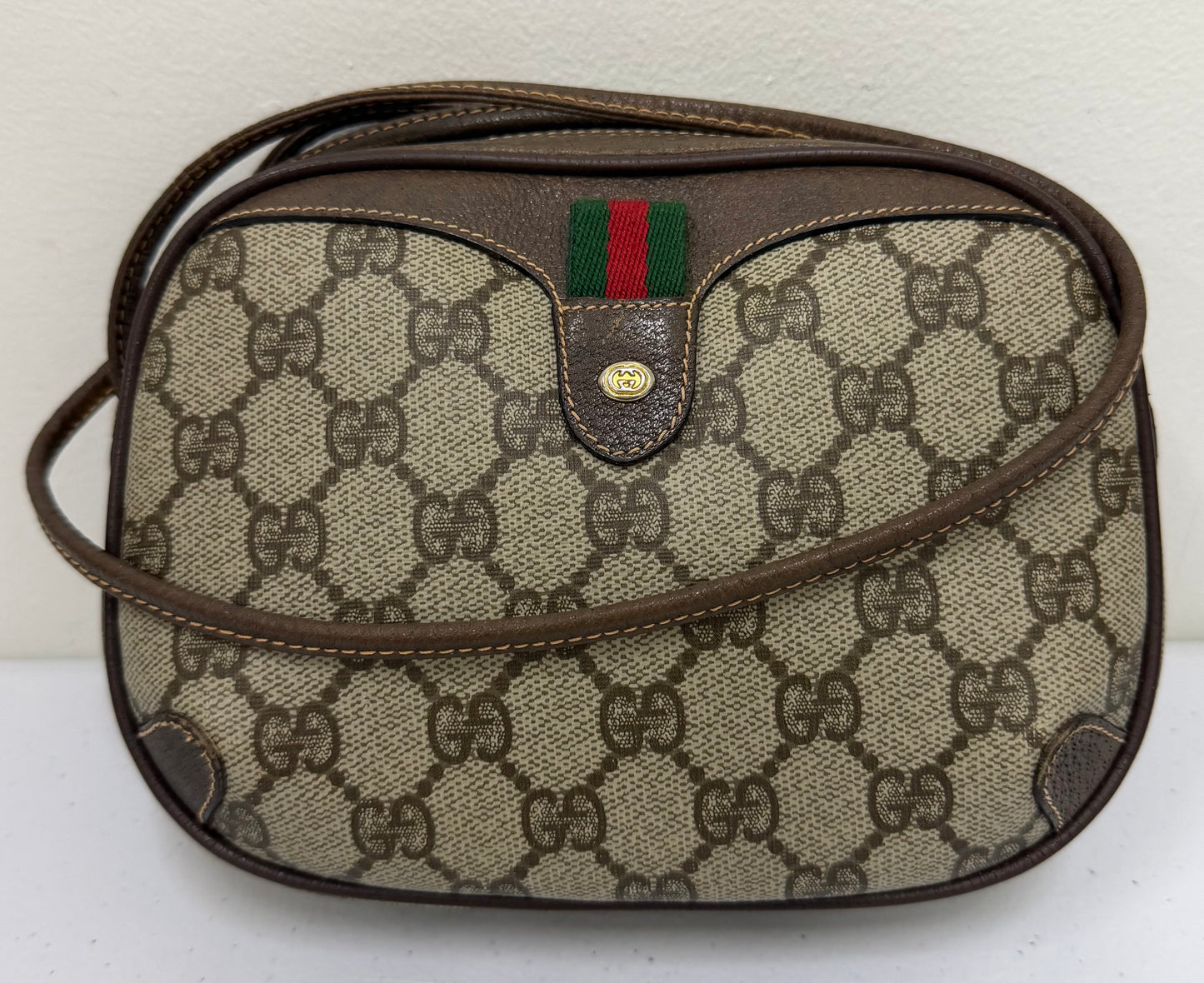 GUCCI GG Supreme Mini Crossbody