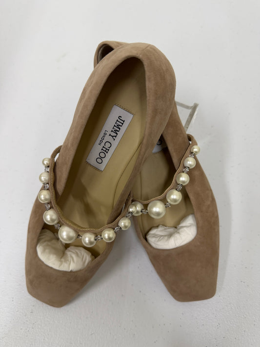 JIMMY CHOO Ade Suede ballet Flats