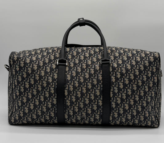 DIOR 50 Duffle Oblique Canvas
