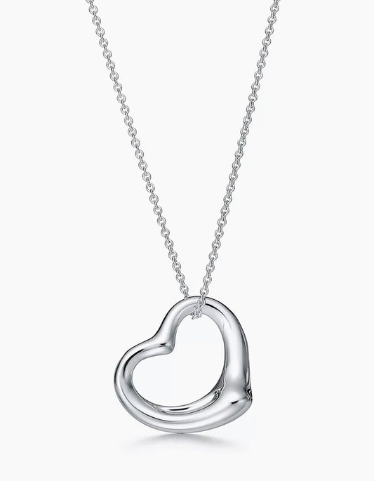 TIFFANY&CO. Elsa Open Heart Pendant