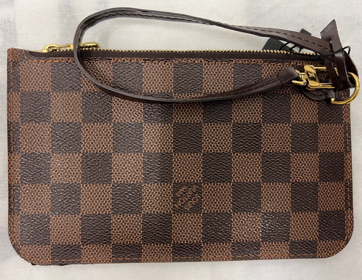 Louis Vuitton Damier Ebene Neverfull Pouch