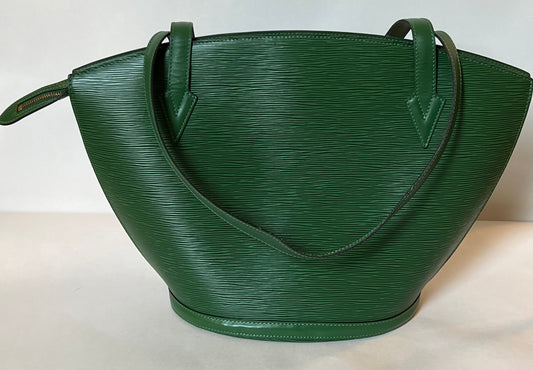 LOUIS VUITTON Saint Jacques Epi Green GM