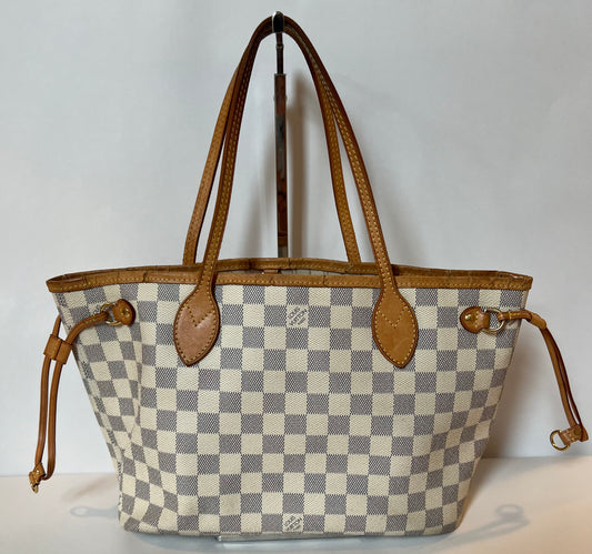 LOUIS VUITTON Neverfull PM Damier Azur