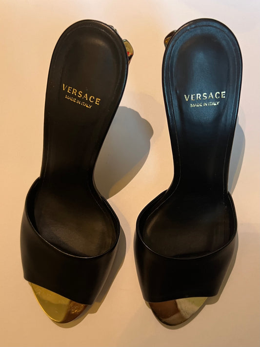 VERSACE Medusa Heels Slide