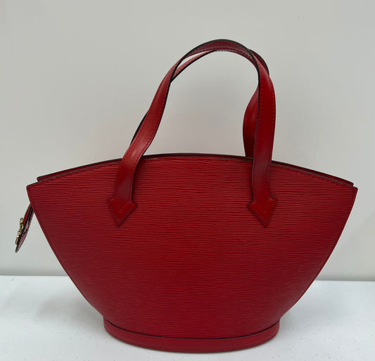 LOUIS VUITTON Saint Jacques PM Epi Red