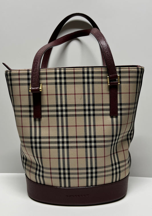 BURBERRY Nova Check Bucket