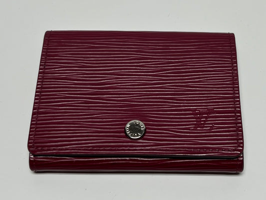 LOUIS VUITTON EPI Leather Business cardholder