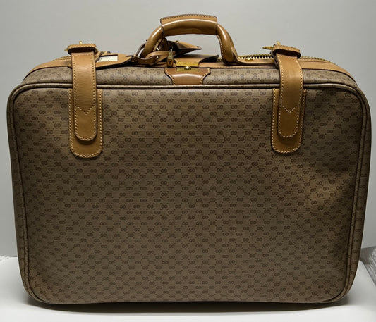 GUCCI Micro GG Monogram Suitcase